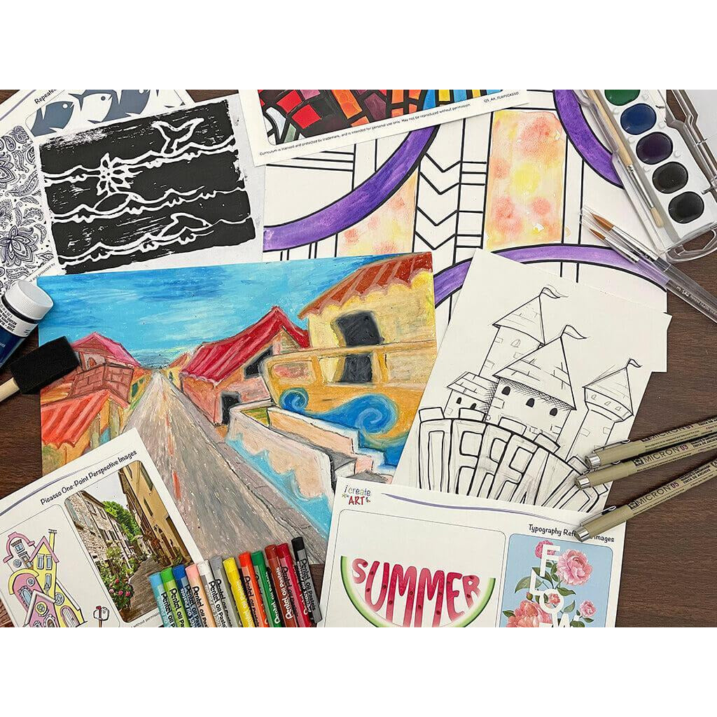 Bundle: Advanced Artist C Bundle Box I Create Art