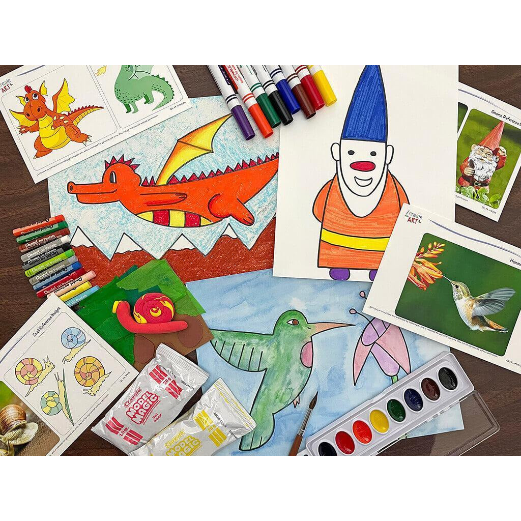 Bundle: Young Artist C YA Bundle Box I Create Art