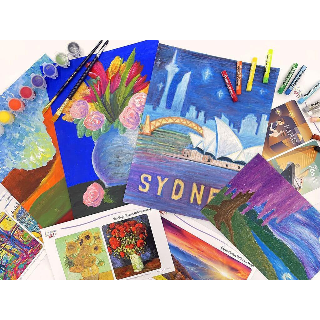 Modern Art For Advanced Artists Drawing & Painting Kits I Create Art