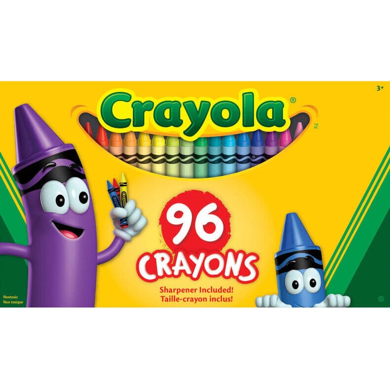 Crayons (Regular Size) Arts & Crafts Crayola 96 Box Set
