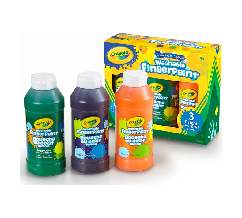 Washable FingerPaint Activity Kit