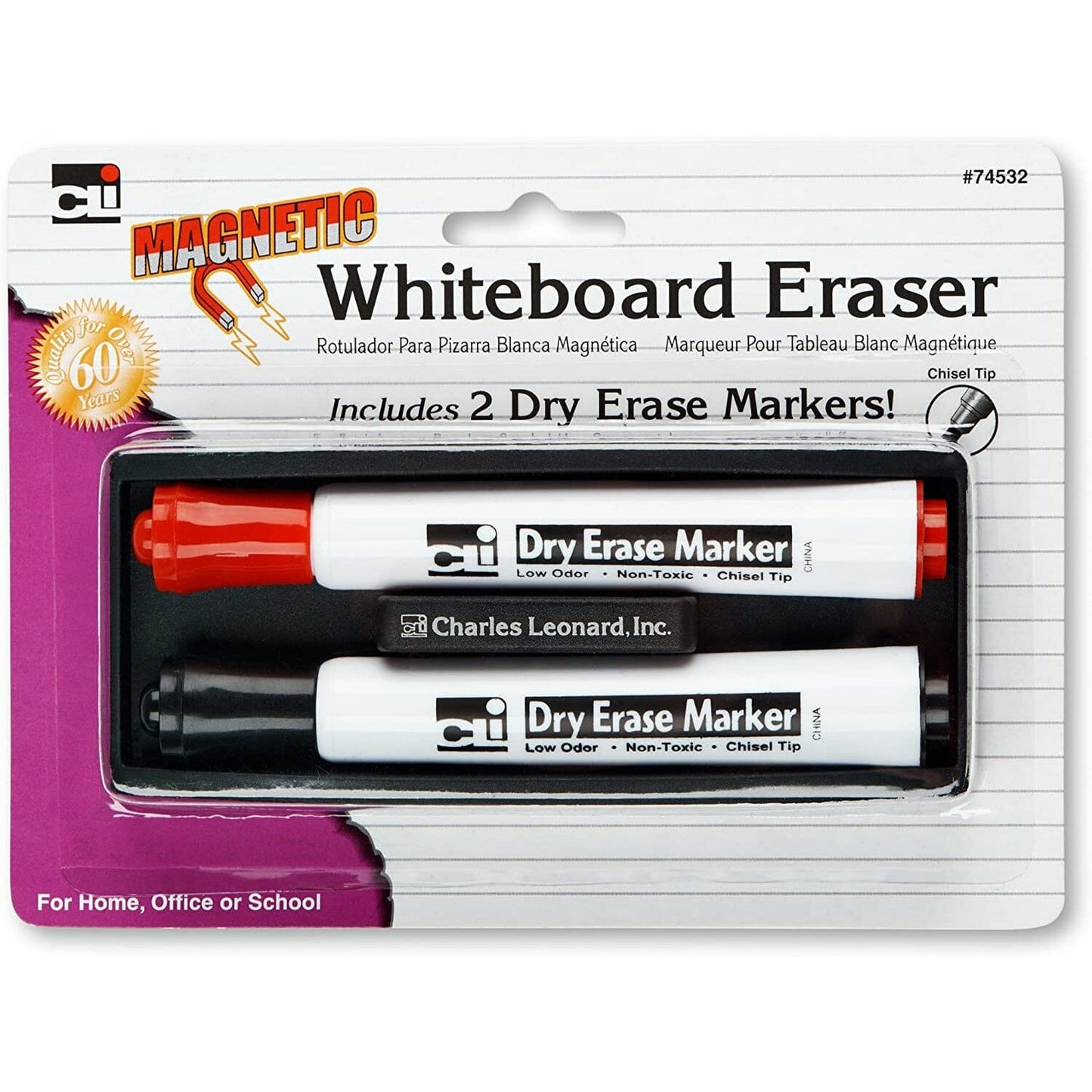 Eraser (Whiteboard) Arts & Crafts Charles Leonard