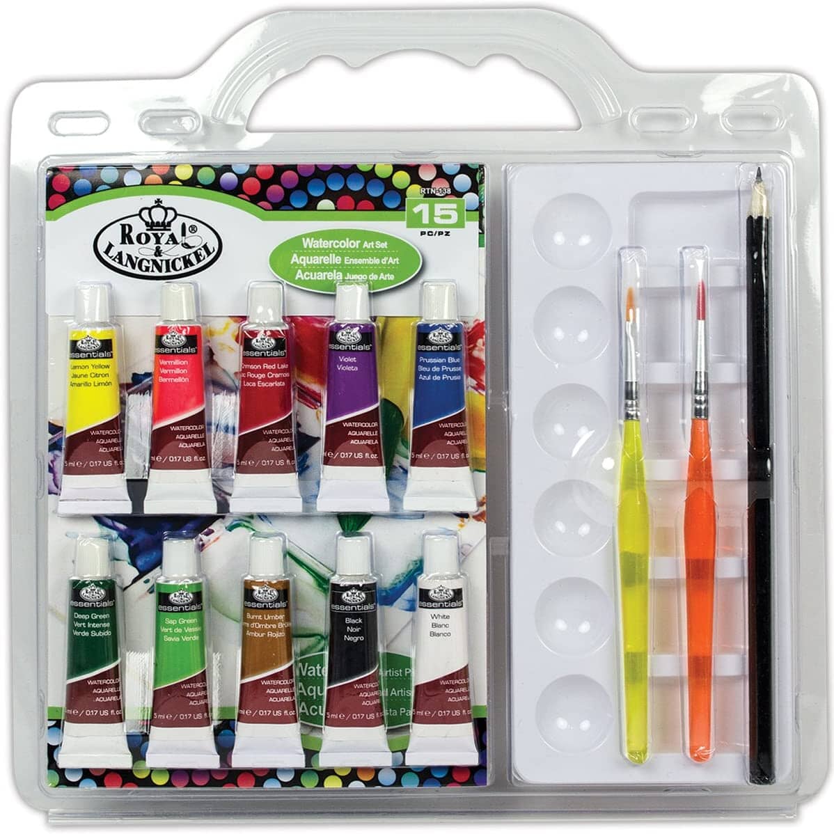 Watercolor Paint Set Drawing & Painting Kits Royal Brush 