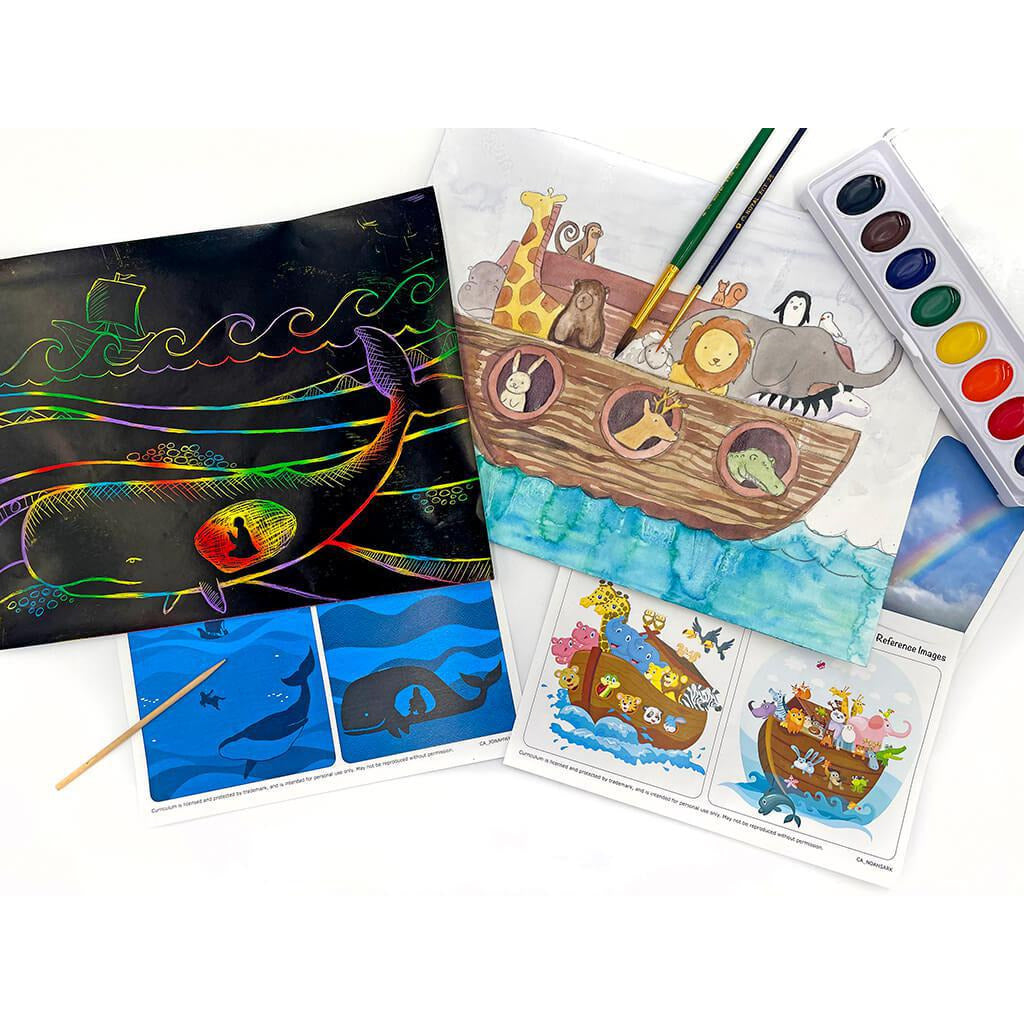 Christian Art Box (June 2022) Drawing & Painting Kits I Create Art