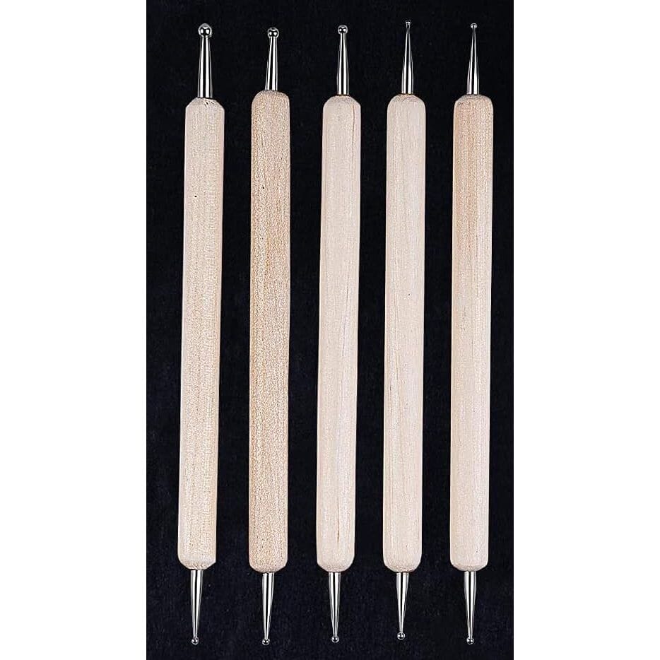 Wood Stylus Arts & Crafts I Create Art 5 Pack (Metal)