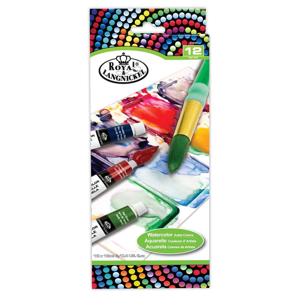 Watercolor Paints (Tube) Drawing & Painting Kits Royal Brush
