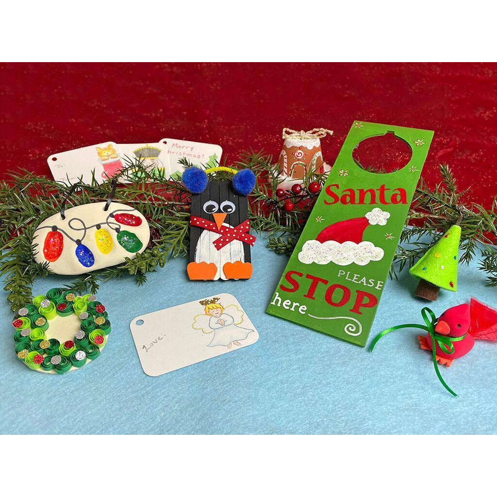 Christmas Craft Kit - Mommy & Me Art Holiday Box