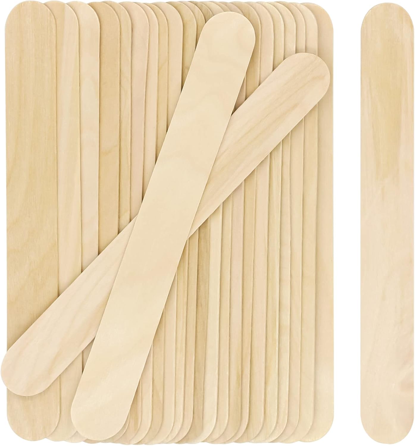 Natural Craft Wood Popstix