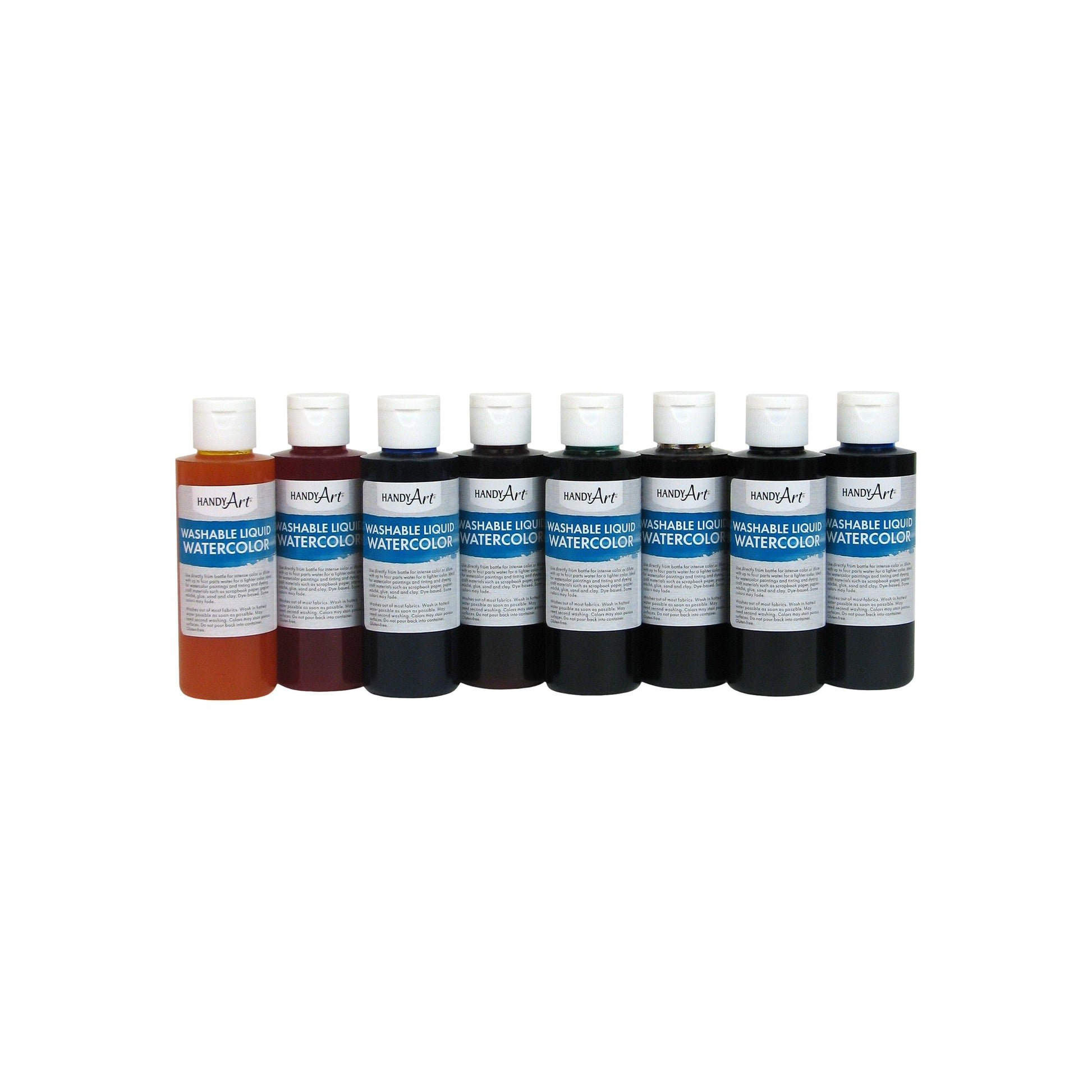 Handy Art® Paint Sets Drawing & Painting Kits Handy Art Watercolor 8 Set 4 oz