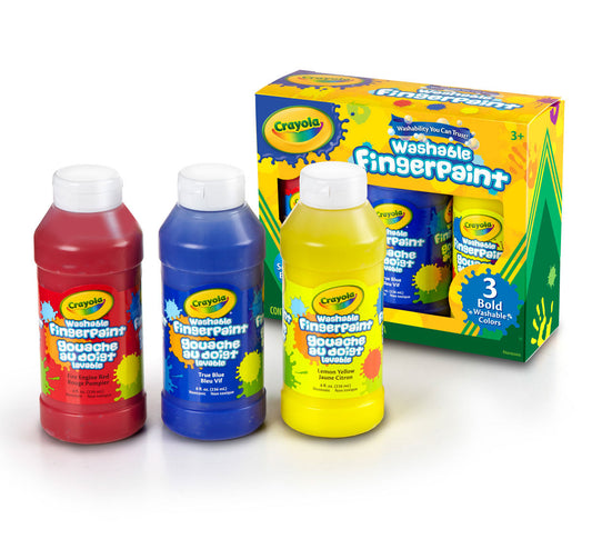 Washable FingerPaint Activity Kit