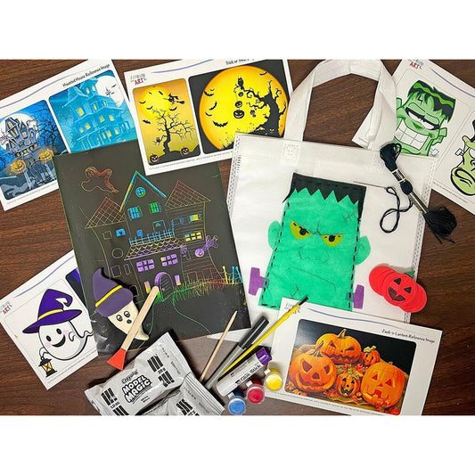 HALLOWEEN ART BOX Theme Art Box I Create Art 