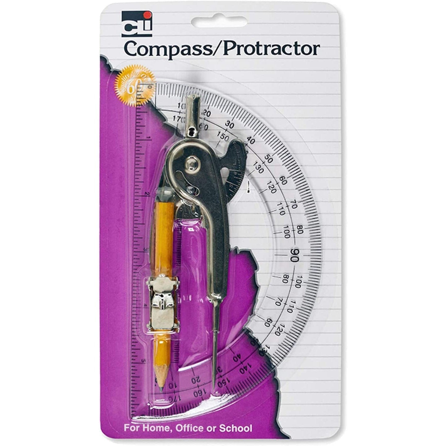 Compass Protractor Set Arts & Crafts Charles Leonard 