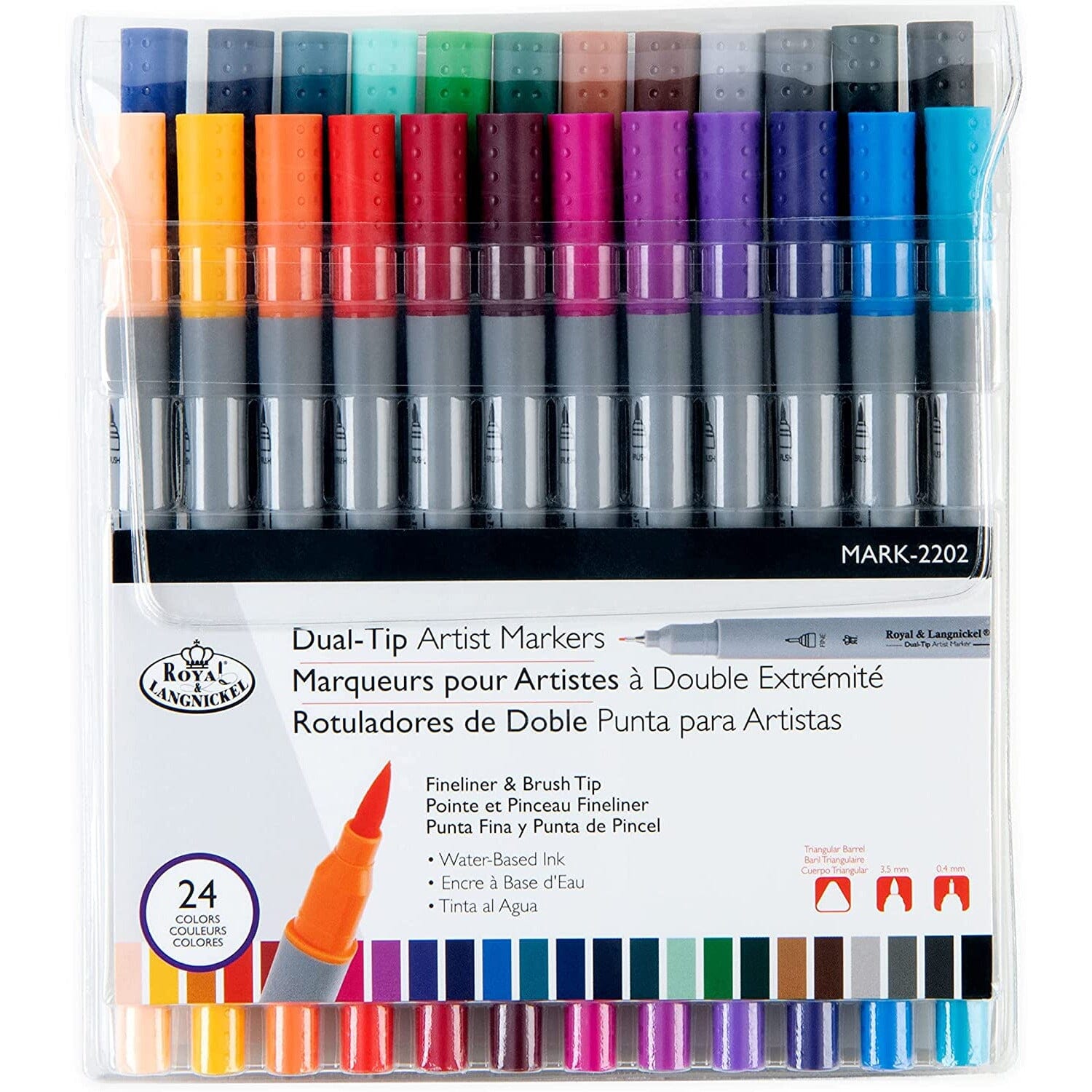 Dual Tip Marker Drawing & Painting Kits Royal Brush 
