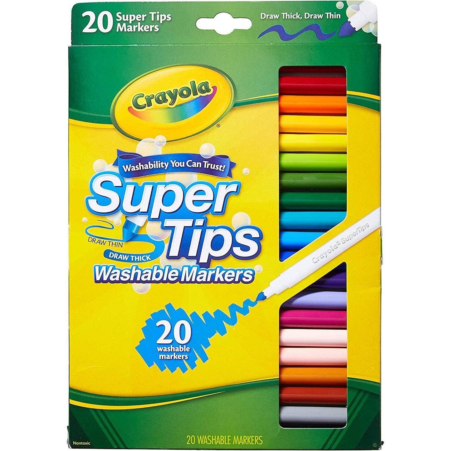 Washable Marker Super Tips Drawing & Painting Kits Crayola 