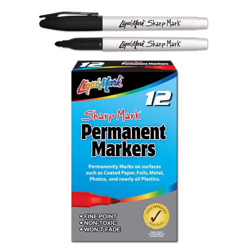 Markers Sharp Mark Fine Point (LiquiMark) Drawing & Painting Kits Liqui Mark 
