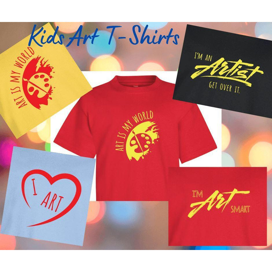 Kids T-Shirts T-Shirt i Create Art Kit 