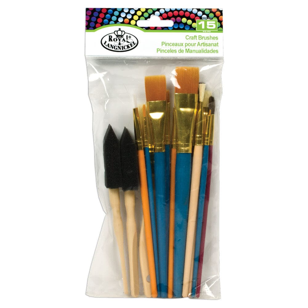 Craft Brush Set Art & Craft Kits Royal Brush 