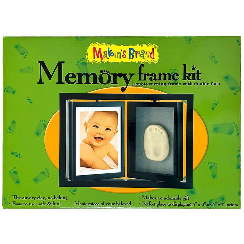 Makins Clay® Memory Frame Kit. Double Turn Frame I Create Art Double Turn Frame Black Wood